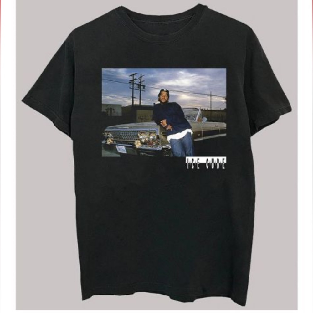 Men's Ice Cube Short Sleeve Graphic Crewneck T-Shirt